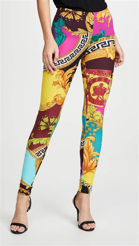 versace legging size guide|Versace leggings hbo max.